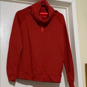 RED NIKE SWEATER - SMALL